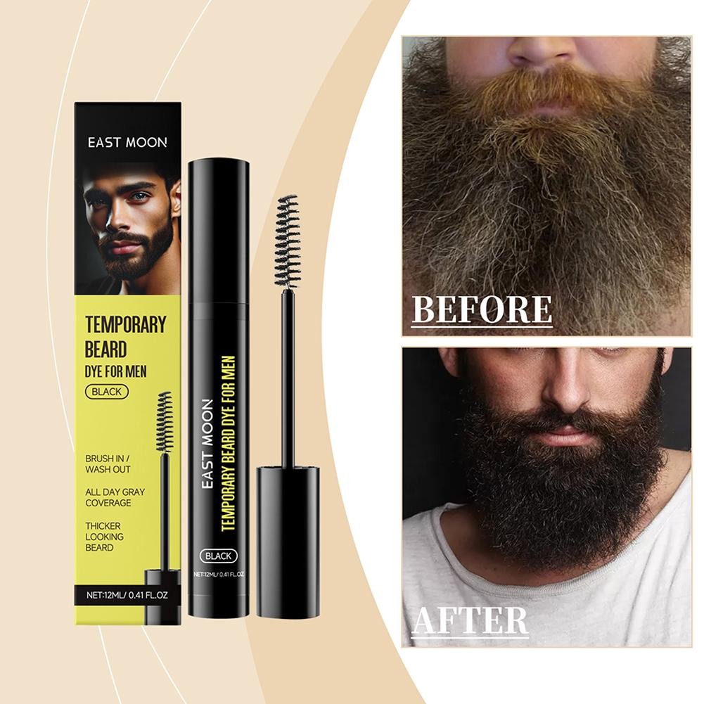 Temporary beard dye