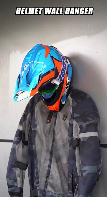 Sticky Wall Mount Hook for Helmets, Caps & Hats