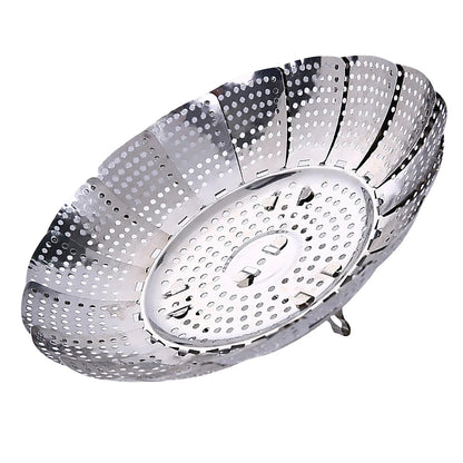 Stainless Steel Expandable Steamer Basket | Imported Quality