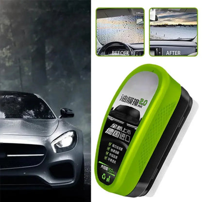 Deep Clean Anti-Fog Car Glass Oil Film Remover