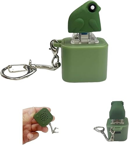 🐸 Frog Mini Mechanical Keychain — The Cutest Click Ever!