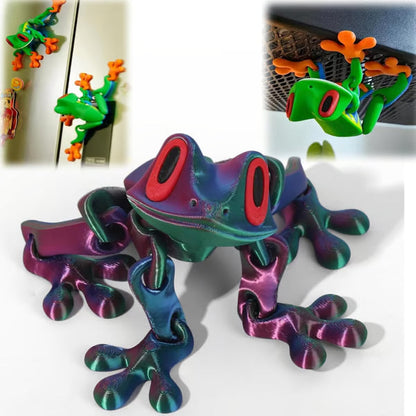 3D Printed Magnet Frog Toy