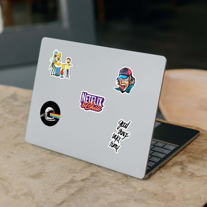 Aesthetic Random Edition Laptop Vinyl Stickers