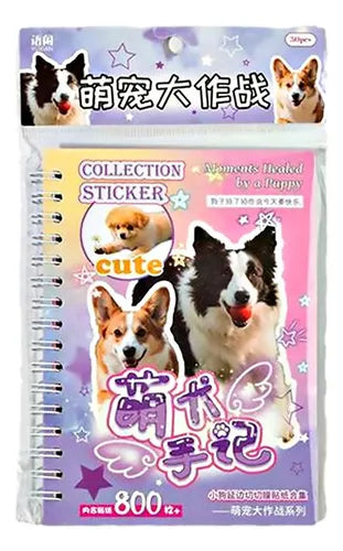 Cute Puppy Sticker Collection