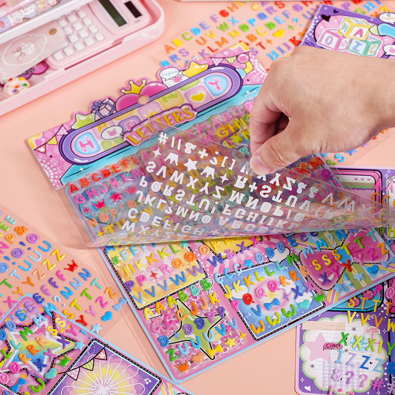 ABC 3D Stikers