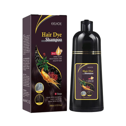 Natural Herbal Hair Dye Shampoo 3 in 1