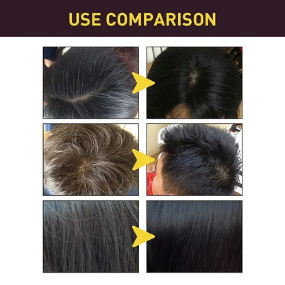 Natural Herbal Hair Dye Shampoo 3 in 1