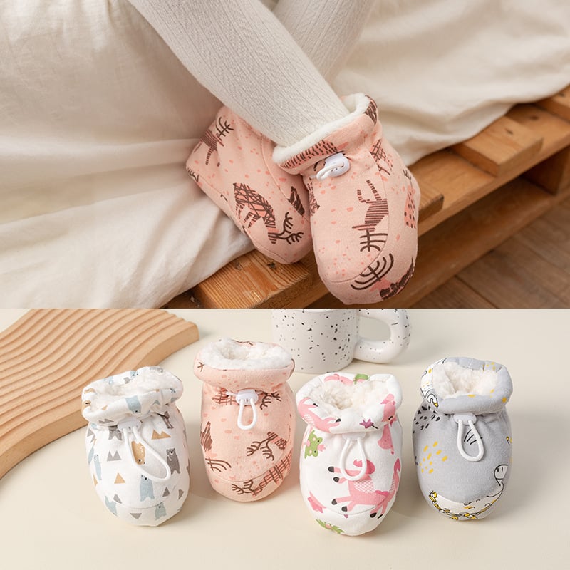 Warm Fur Baby Shoes