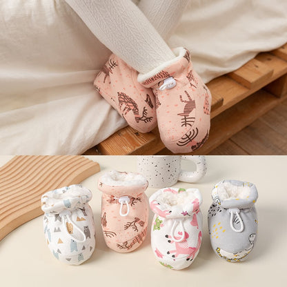 Warm Fur Baby Shoes