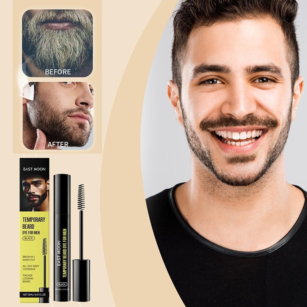 Temporary beard dye