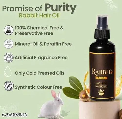 Hair Growth Herbal Oil Prevents Hair Fall